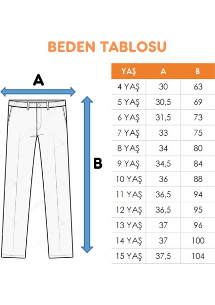 Kız Çocuk Kemer Yırtık Kot Pantolon 2191