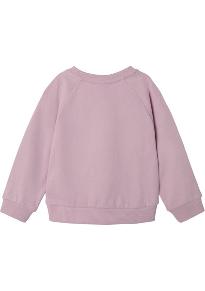 Nmfvenus Ls Nreg Sweat Un Pembe Kız Çocuk Sweatshirt fiyatları