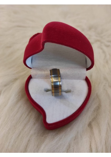 6mm Alyans Çelik Yüzük