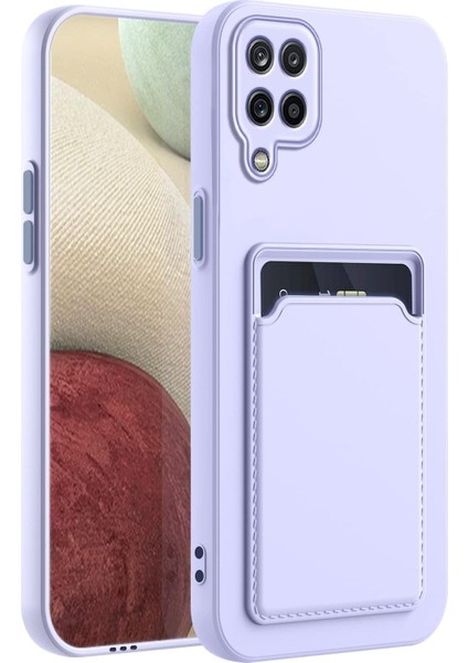 Iphone 15 Pro Max Uyumlu Kılıf Kamera Korumalı Kartlıklı Yumuşak Içi Kadife Slikon Kartvizit Kapak
