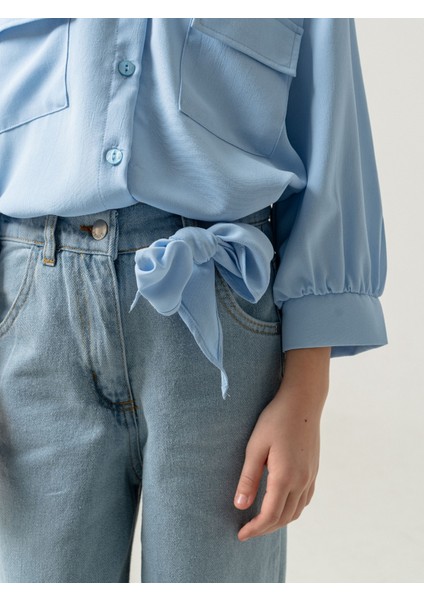 Kız Çocuk Dizi Açık Kot Pantolon 2181 fiyatları