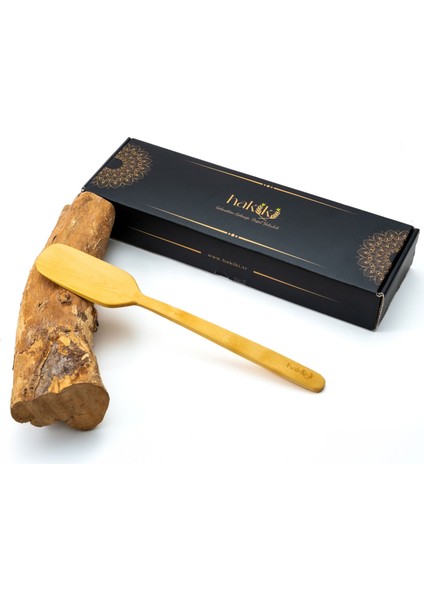 El Yapımı Şimşir Spatula 28 cm