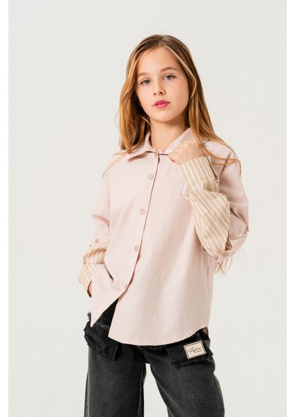 Kız Çocuk Kolu Çıkabilen Gömlek 3153 fiyatları