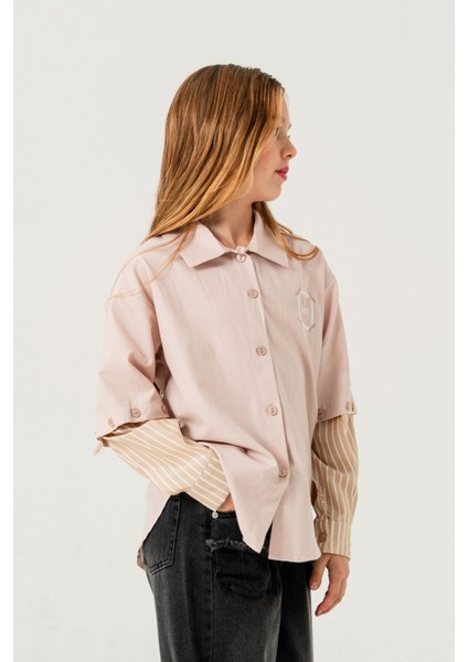 Kız Çocuk Kolu Çıkabilen Gömlek 3153 modelleri