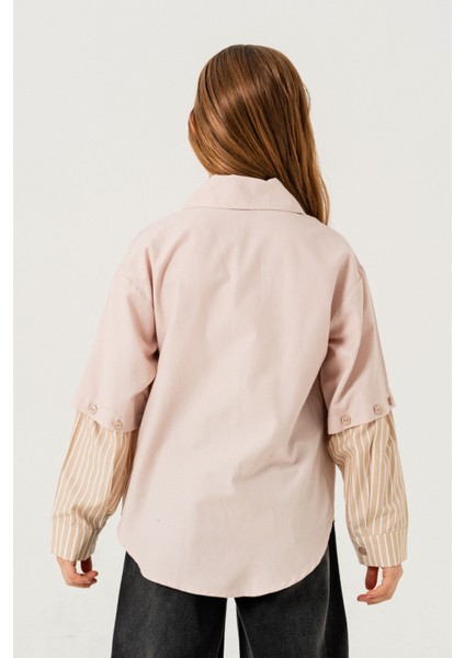 Kız Çocuk Kolu Çıkabilen Gömlek 3153 fırsatları