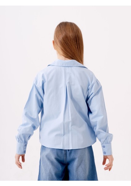 Kız Çocuk Gizli Patlı Gömlek 3161 fırsatları