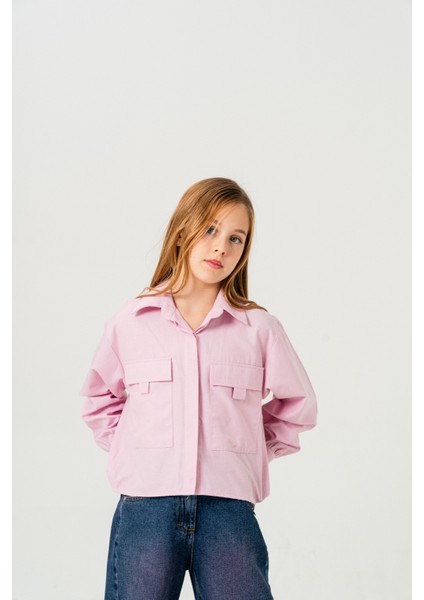 Kız Çocuk Gizli Patlı Gömlek 3161