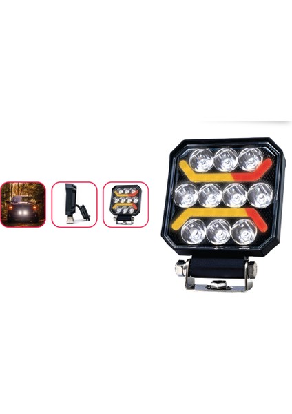 Lamba ÇALIŞMA12-24V Bey+Sarı+Kırm Foksiyon (Adet)