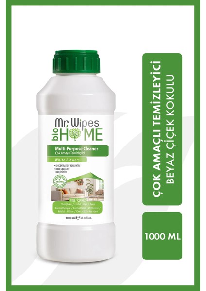 Farmasi Mr. Wipes Bio Home Çok Amaçlı Temizleyici Çiçek Kokulu 1000 ml