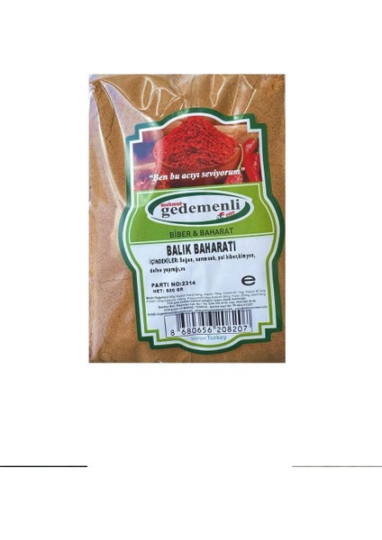 Balık Baharatı 500 gr