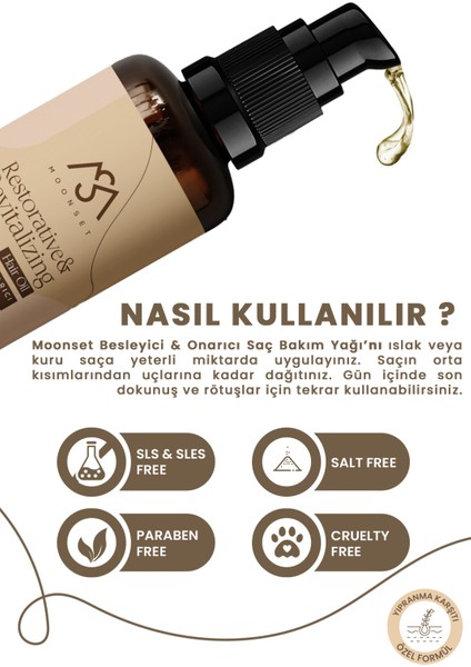 Saç Bakım Yağı 2'li Set