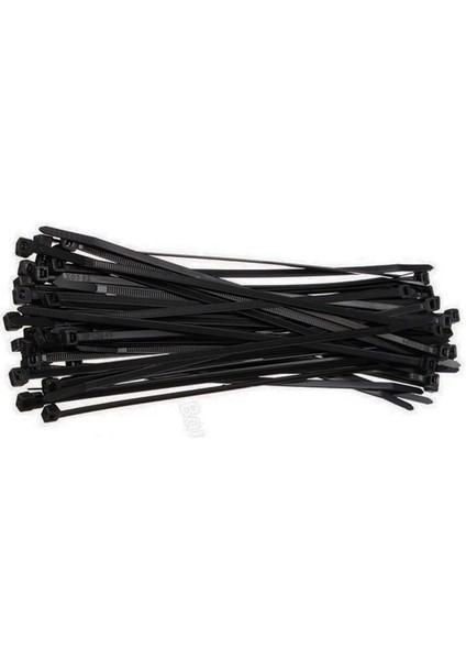 Cırt Kelepçe Kablo Bağı Siyah 2,5X100 mm 100 Ad