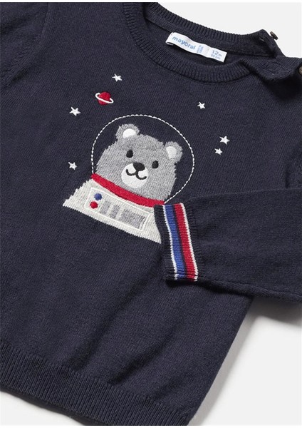 Erkek Bebek Astronot Detaylı 2'li Takım