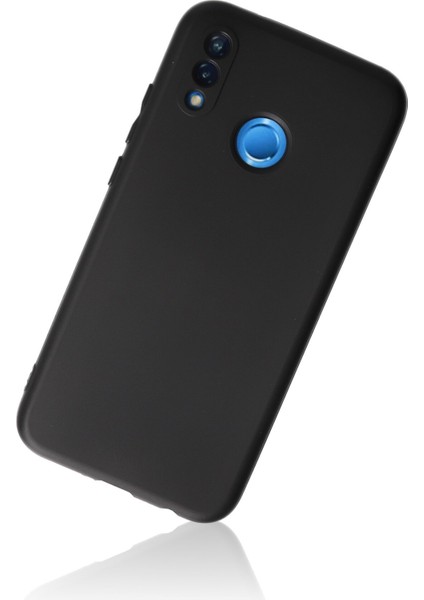 Huawei P20 Lite Kılıf Slikon Kılıf Düz Renk Kılıf Koruyucu Kılıf - Siyah fiyatları