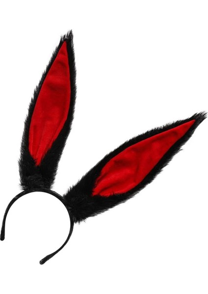 Peluş Malzemeden Imal Mega Boy Şekil Verilebilir Tavşan Kulağı Siyah 14X43 cm fırsatları