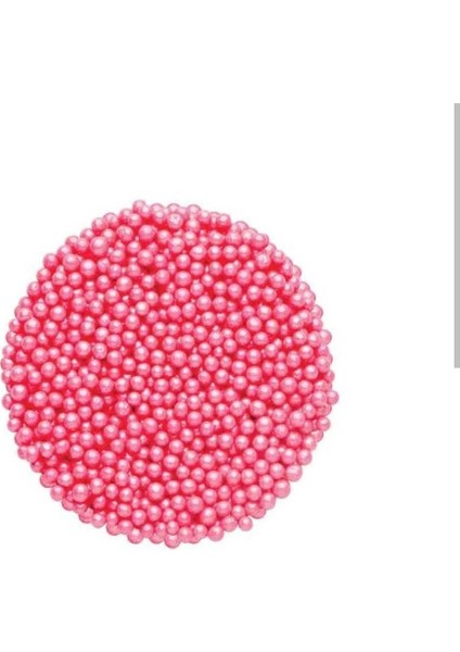 Şeker 200 gr Boncuk Pembe 2 mm