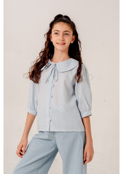 Kız Çocuk Bebe Yakalı Gömlek 3162 fiyatları