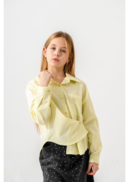 Kız Çocuk Basic Gömlek 3156 modelleri