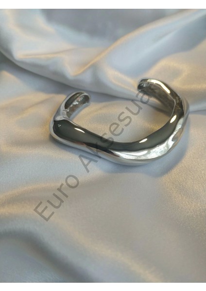 Sılver Kıvrımlı Kelepçe Bileklik fiyatları