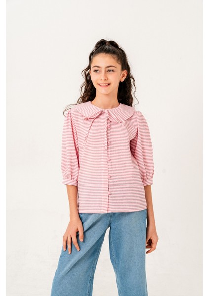 Kız Çocuk Bebe Yakalı Gömlek 3162 fiyatları