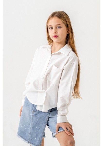 Kız Çocuk Basic Gömlek 3156 modelleri