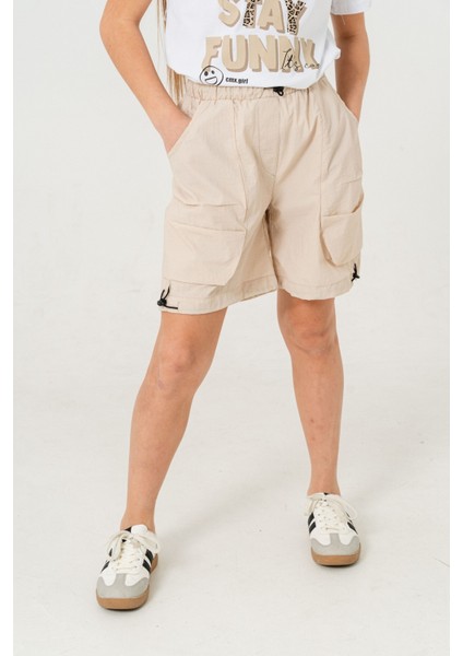 Kız Çocuk Paraşüt Şort 2855 fiyatları