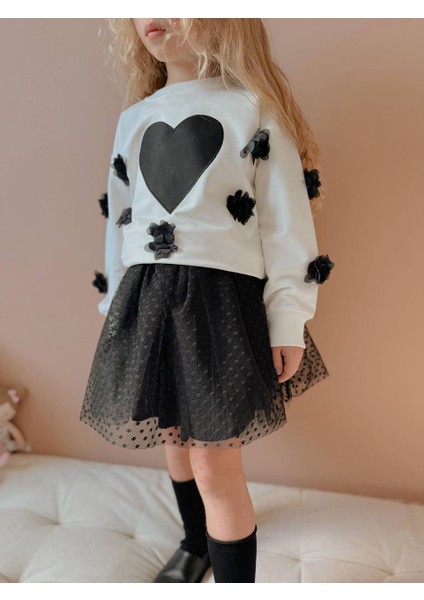 Yigit Butik Tül Etekli Kız Çocuk Alt Üst Takım fiyatları