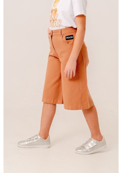 Kız Çocuk Bermuda Keten Şort 2877 modelleri