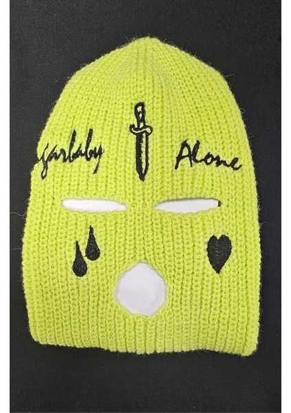 Sugar Baby Alone Fıstık Yeşili Kar Maskesi