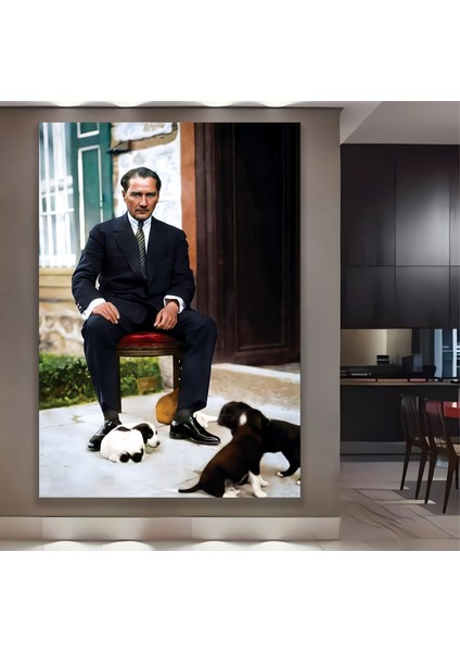 Mustafa Kemal Atatürk Kanvas Tablo