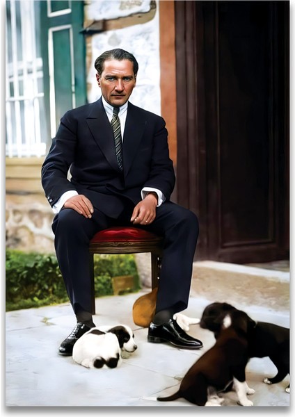 Mustafa Kemal Atatürk Kanvas Tablo indirimleri