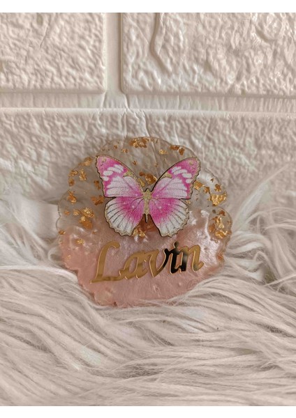10 Adet Pembe Epoksili Kelebek Figürlü Magnet Yenidoğan Doğum Günü Mevlüt Hediyelikleri fiyatları