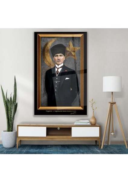 Atatürk Cam Tablo