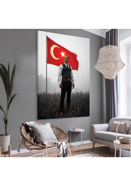 Mustafa Kemal Atatürk Kanvas Tablo fırsatları