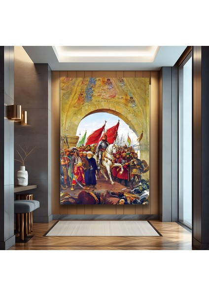 Fatih’in Istabul’a Girişi Kanvas Tablo