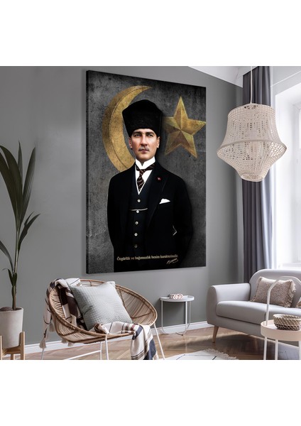 Mustafa Kemal Atatürk Kanvas Tablo modelleri