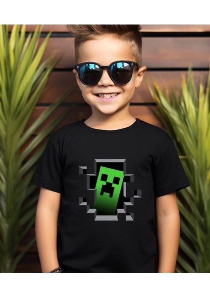 Minecraft Çocuk T-Shirt