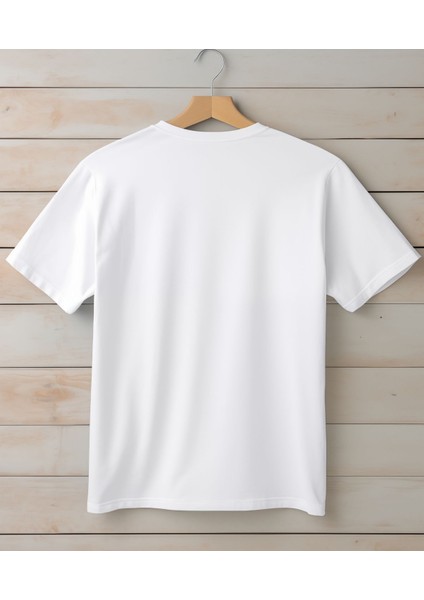 Sevgili Tişört- Kore Parmak Kalp Baskılı Bisiklet Yaka Tişört/t-Shirt- (Tek Adet Fiyatıdır.)
