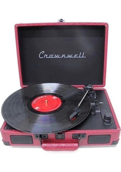 Crownwell Turntable Suitcase Cr Series