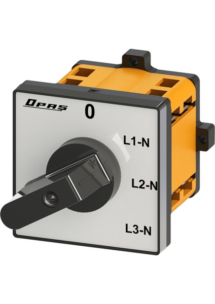 Ykl 3V2 010 3X10A 3 Faz Nötr Voltmetre Komütatörü