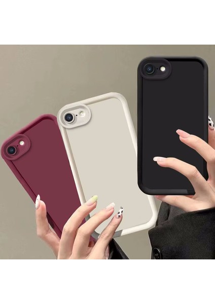 Apple iPhone 16E Kılıf Yumuşak Renkli Lansman Silikon Kapak Kamera Korumalı Çıkıntılı 3D Kalın Kenarlı fiyatları