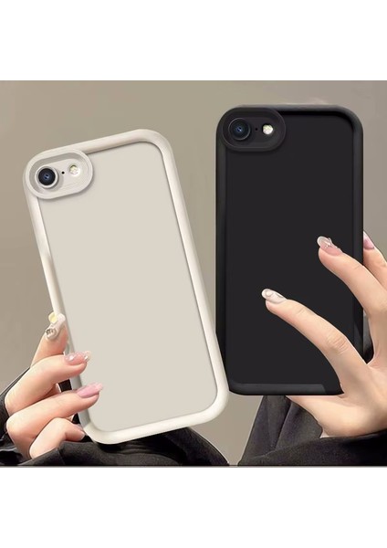 Apple iPhone 16E Kılıf Yumuşak Renkli Lansman Silikon Kapak Kamera Korumalı Çıkıntılı 3D Kalın Kenarlı modelleri