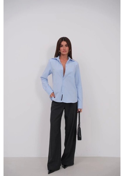 Vatkalı Oversize Gömlek