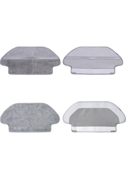 Xiaomi S10 (B106GL) Robot Süpürge Uyumlu 4'lü Mop Bezi Seti