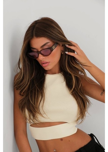 Pencere Detay Triko Bluz fırsatları