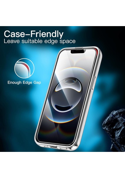 Apple iPhone 16E Kılıf Kamera Korumalı Yumuşak Şeffaf Silikon + 9h Ekran Koruyucu Cam 2in1 Set fiyatları