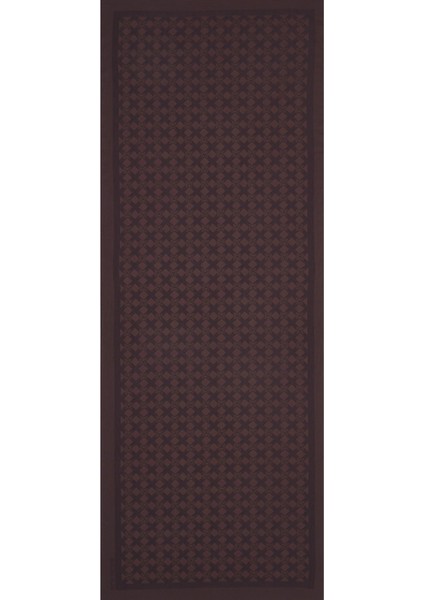 Alia Serisi Monogram Desen Şal - Kahve