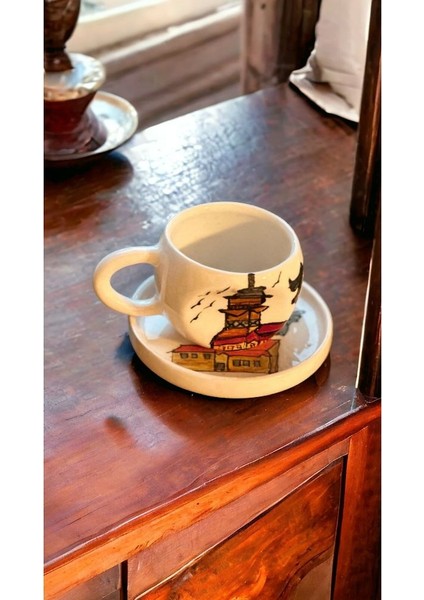 Kız Kulesi Seramik Mug Kupa Bardak