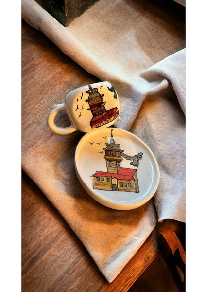 Kız Kulesi Seramik Mug Kupa Bardak modelleri