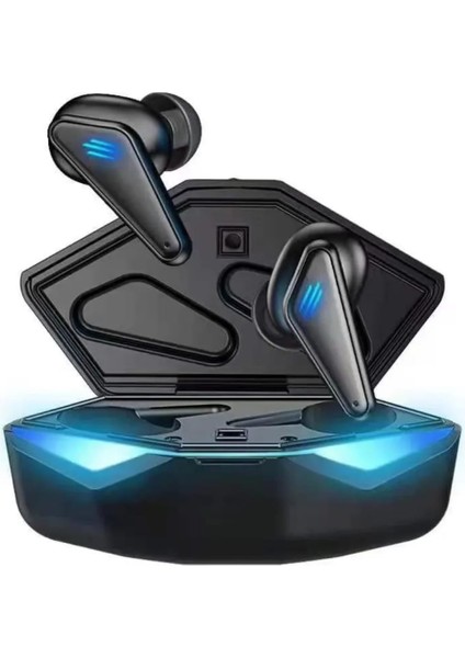 K55 Gaming LED Işıklı Mikrofonlu Kablosuz Bluetooth 5.4 Hd Blututlu Ses Oyuncu Pubg Kulaklığı